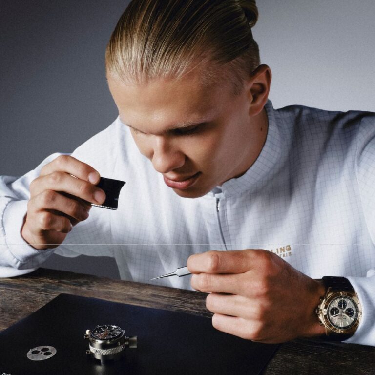 Manchester City Striker Erling Haaland Breitling