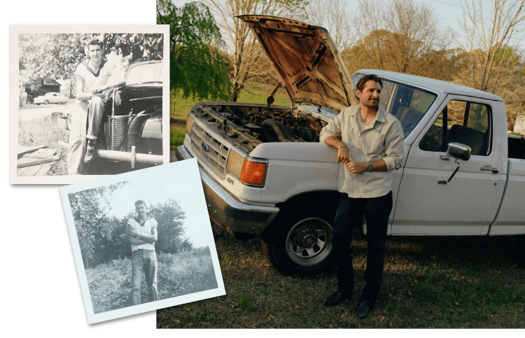 Cody Westbrook restored Ford F-150 truck
