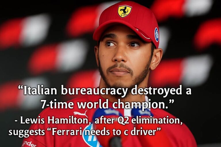 Ferrari, Shame on You - How the Prancing Horse Crushed the Fire in Hamilton’s Heart