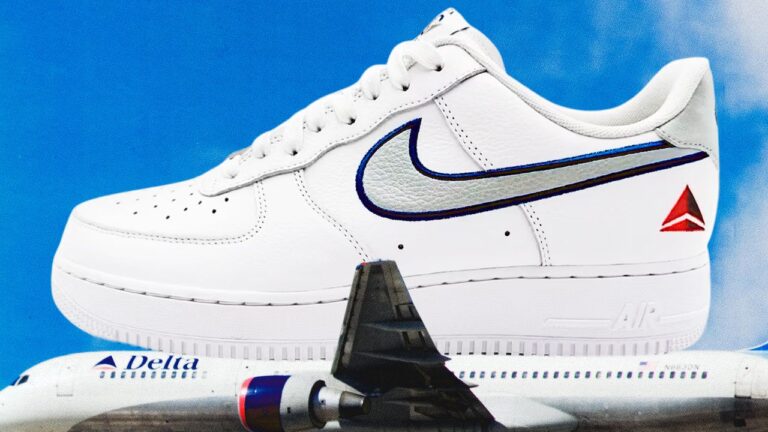 Nike’s Latest Rare Air Force 1s Are for Delta Employees Only