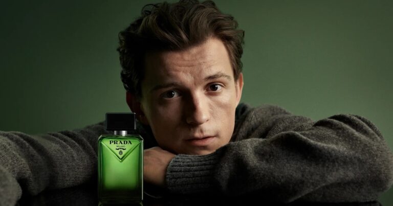 Tom Holland Serves Soft Masculinity in Prada Paradigme Ad